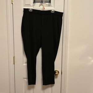 Black studio by torrid ankle dress pants